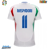 Italia Giacomo Raspadori #11 Bortedrakt EM 2024 Kortermet